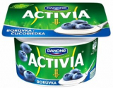 Danone Activia yoghurt Blueberry