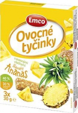 Emco pineapple fruit bars