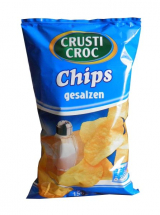 Chips gesalzen Crust Croc