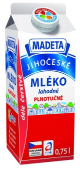 Jihočeské delicious whole milk 3.5% Madeta
