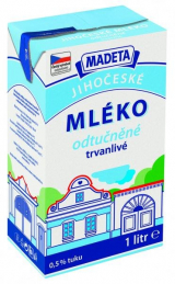 Skimmed milk Jihočeské durable Madeta 0.5%