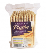 delicate slices of graham high proportion of wholemeal flour