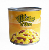 hulled corn with red beans in a sweet and sour pickle Vitae dOro