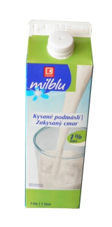 sour buttermilk 1% Milblu