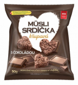 Muesli crunchy with chocolate hearts Semix
