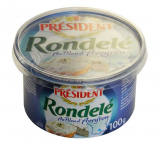 Président roundel with sheep's cheese with blue cheese