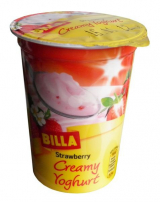 creamy strawberry yogurt Bill
