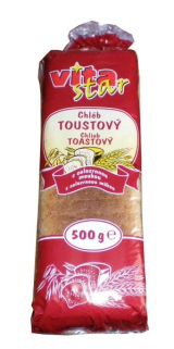 Toast bread with whole grain flour Vitastar