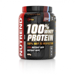 100% Whey Protein chocolate + cocoa, chocolate + cherry, coconut chocolate + Nutrend