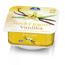Greek yogurt 4% fat vanilla Milko