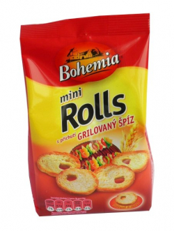 Bohemia Mini Rolls grilled skewers