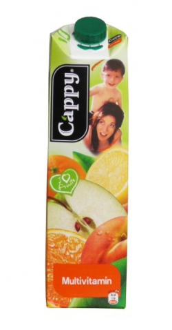 Cappy multivitamin juice