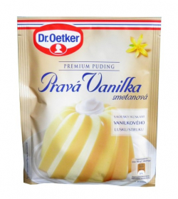 Dr. Oetker pudding Premium real vanilla cream ready meal