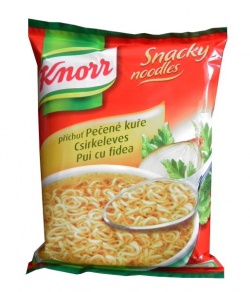 Knorr noodles fried chicken snacks