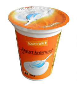 Korrekt white creamy yoghurt 3.7% fat