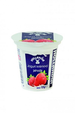 creamy strawberry yogurt Hollandia