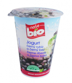 Our Bio yogurt blackcurrant