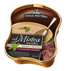 pate with deer meat from the butcher Master Happy pastýřka