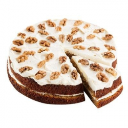 Carrot cake with nuts CrossCafe