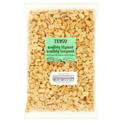 Peanuts shelled, blanched, roasted, unsalted Tesco